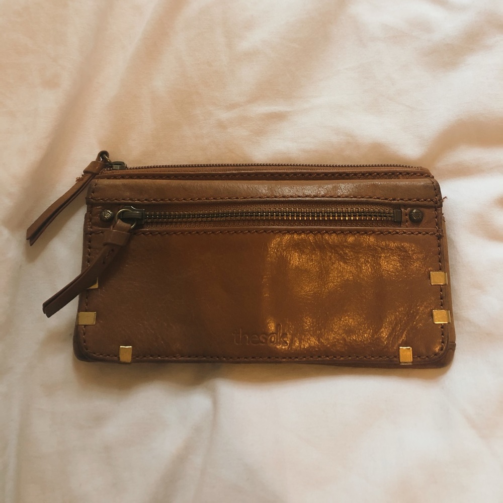 The Sak brown leather wallet